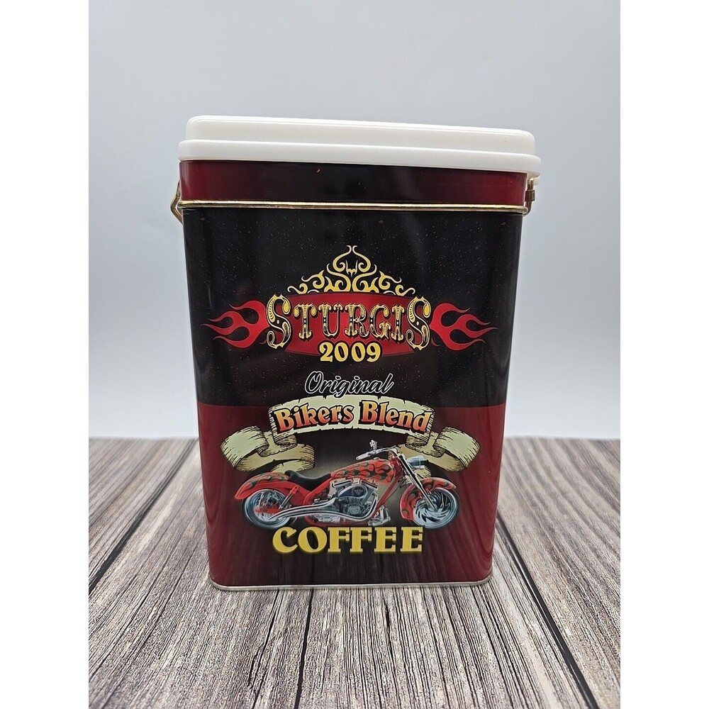 Sturgis 2009 Original Bikers Blend Coffee Collectible Tin